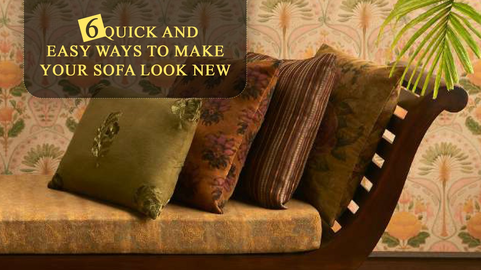 Make your sofa look New